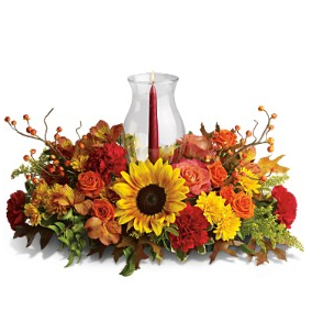 Delight-fall Centerpiece by Soderberg's Floral & Gift