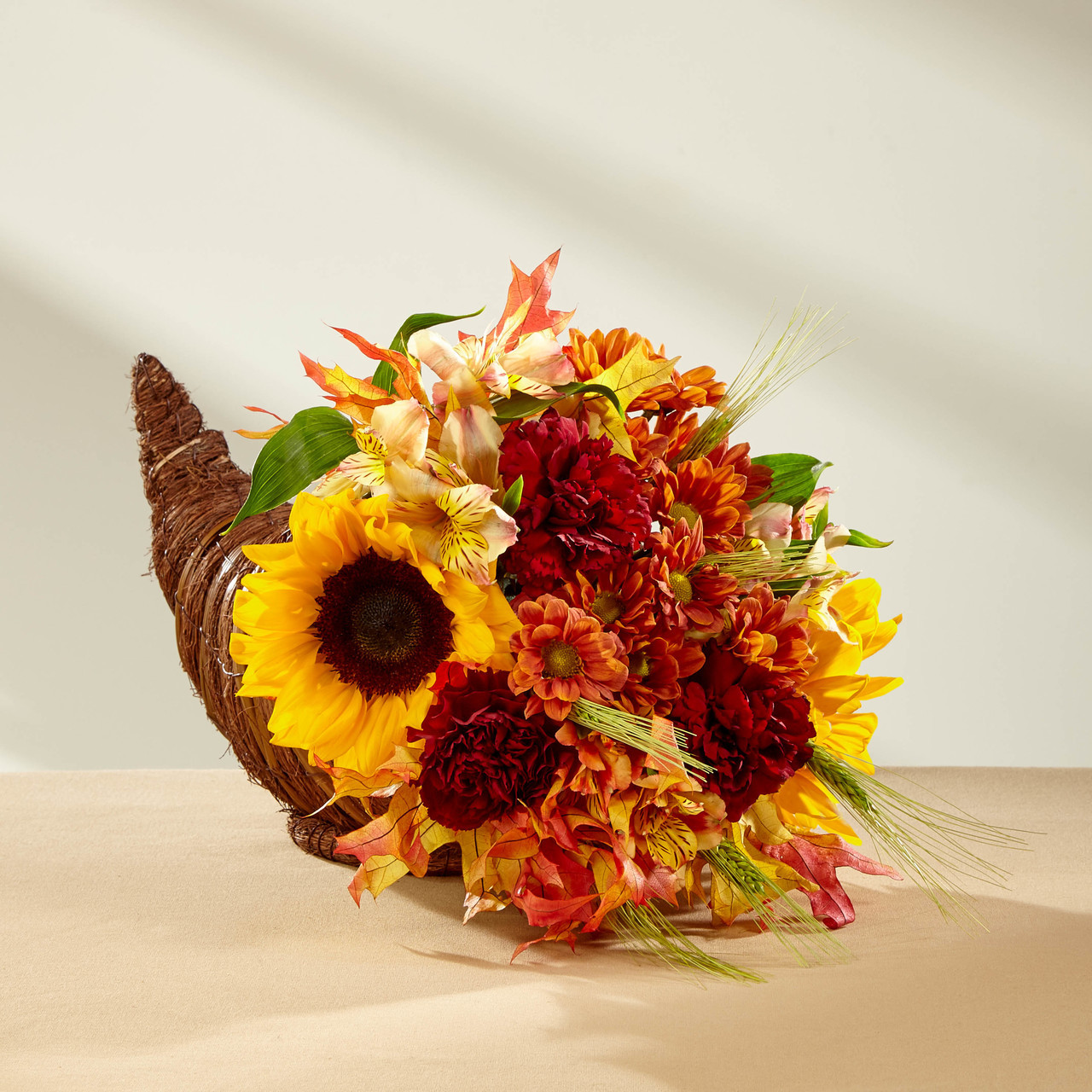 Fall Harvest Cornucopia by Soderberg's Floral & Gift