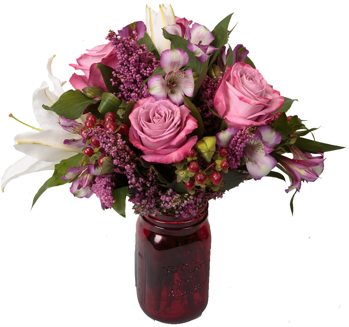 Showered in Flowers - exclusively from Soderberg's Floral and Gift